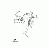 Схема узла: Рулевой механизм Yamaha SRX250