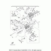 Схема вузла: Карбюратор Yamaha XVS650 V-Star Custom