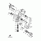 Схема вузла: Масляний насос Yamaha YP400 Grand Majesty