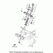 Схема вузла: Рульовий механізм Yamaha XTZ1200 Super Tenere ES