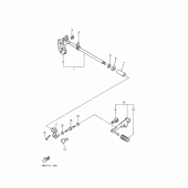 Схема узла: Вал переключения Yamaha XJ600 Diversion (S-TYPE)