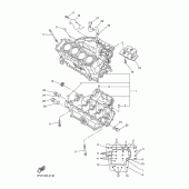 Схема вузла: Картер двигуна Yamaha YZF-R1 R1