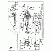 Схема вузла: Карбюратор Yamaha TT250R TT-R