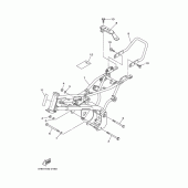 Схема вузла: Рама Yamaha TTR90 TT-R90