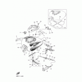 Схема вузла: Паливний бак Yamaha XVS1100 V-Star Custom