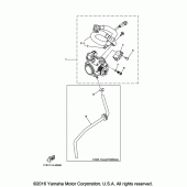 Схема вузла: Впускна система 2 Yamaha XT250 XT250