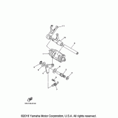 Схема вузла: Вал перемикання Yamaha TTR50 TT-R50