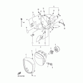 Схема узла: Фара Yamaha XVS1300 Midnight Star