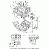 Схема вузла: Картер двигуна Yamaha YZF600R Thundercat