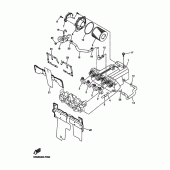 Схема вузла: Впускна система Yamaha XJR1300
