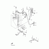 Схема вузла: Головний циліндр Yamaha YZF1000R Thunderace