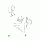 Схема узла: Пульт управления рулевой и Рычаг Yamaha YZF-R1 R1 RaceBase