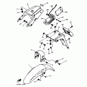 Схема узла: Крыло Yamaha XTZ660 Tenere