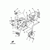Схема вузла: Циліндр Yamaha YP250 Majesty