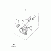 Схема вузла: Впускна система 2 Yamaha XT660 XT660Z Tenere