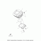Схема вузла: Циліндр Yamaha TTR230 TT-R230