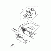 Схема узла: Радиатор и Патрубок системы охлаждения Yamaha FZX250 ZEAL