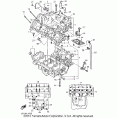 Схема вузла: Картер двигуна Yamaha YZF600R Thundercat