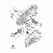 Схема вузла: Масляний насос Yamaha XP500 T-MAX