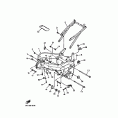 Схема узла: Рама Yamaha YZF-R7 R7