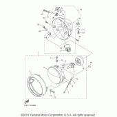 Схема узла: Фара Yamaha XVS1300 Stryker Bullet Cowl Cruiser