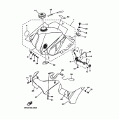 Схема узла: Топливный бак Yamaha TTR225 TT-R225