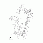 Схема узла: Рулевой механизм Yamaha XJR1300