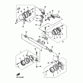 Схема узла: Поворотники Yamaha XVZ1300 Royal Star Venture