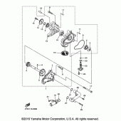 Схема вузла: Водяний насос Yamaha XVS1300 V-Star Tourer