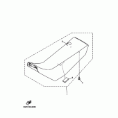 Схема узла: Сиденье Yamaha TT-R250 TT-R250