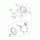 Схема узла: Фара Yamaha YBR125