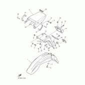 Схема узла: Крыло Yamaha XT500