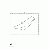 Схема узла: Сиденье Yamaha WR450F