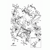Схема узла: Облицовочные элементы Yamaha XP500 T-MAX 530