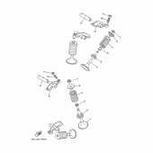 Схема узла: Клапан Yamaha XVS1100 Drag Star Classic