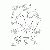 Схема вузла: Електроустаткування 1 Yamaha MT01 MT-01