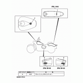 Схема вузла: Графіка та Емблема Yamaha XVS250 Drag Star