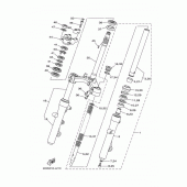 Схема узла: Рулевой механизм Yamaha YP250 Majesty