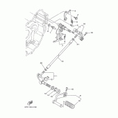 Схема узла: Вал переключения Yamaha XV1700 Road Star Warrior
