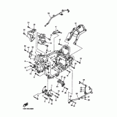 Схема узла: Рама Yamaha XVZ1300 Royal Star Tour Deluxe S