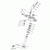 Схема вузла: Рульовий механізм Yamaha TDM850