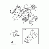 Схема вузла: Крило Yamaha XVS650 Drag Star