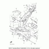 Схема узла: Рама Yamaha YZF-R1 R1S Limited Edition