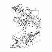 Схема вузла: Фара Yamaha XV1900 Raider S