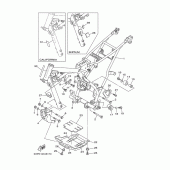 Схема вузла: Рама Yamaha TTR125 TT-R125