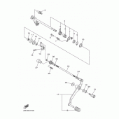 Схема узла: Вал переключения Yamaha XJ6 Diversion (S-TYPE)