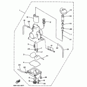 Схема узла: Карбюратор Yamaha YZ250 YZ250