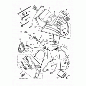 Схема вузла: Електроустаткування 1 Yamaha MT09/ MTN850 MT-09 Tracer