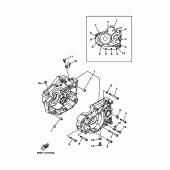 Схема вузла: Картер двигуна Yamaha TT-R250 TT-R250