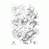 Схема узла: Сиденье Yamaha YP250 Majesty